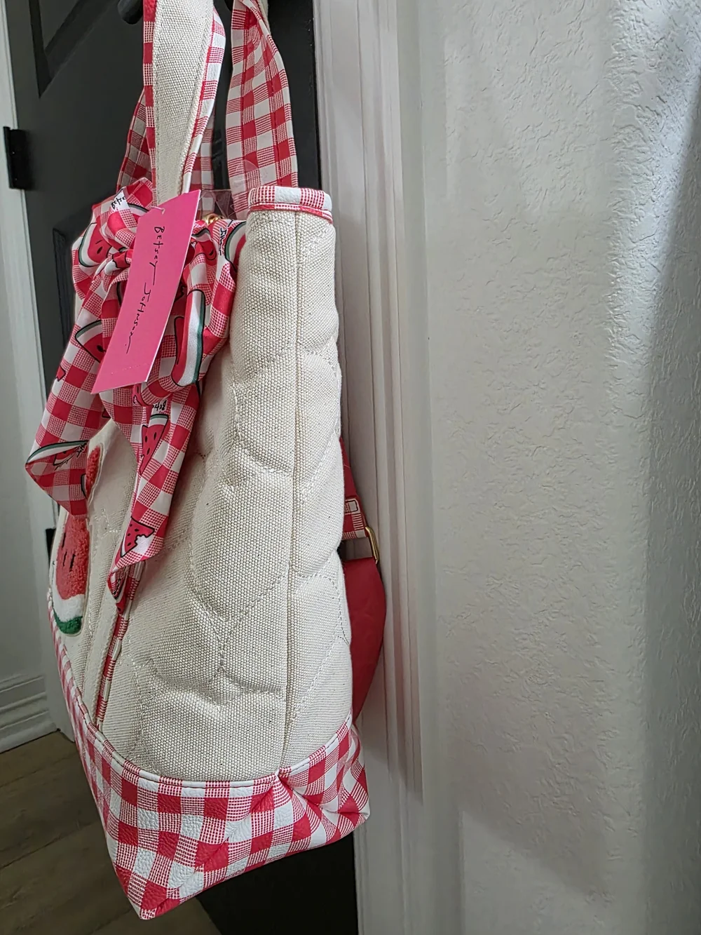 NWT Betsey Johnson Watermelon Tote Bag - Picture 4 of 9